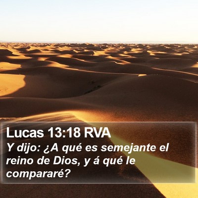 Lucas 13:18 RVA Bible Verse Image