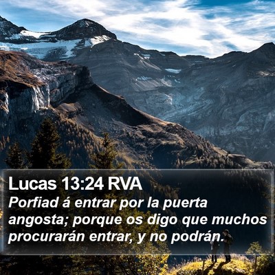 Lucas 13:24 RVA Bible Verse Image