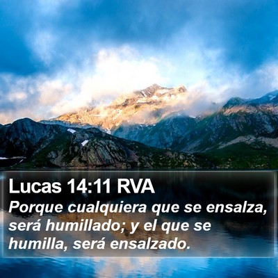 Lucas 14:11 RVA Bible Verse Image