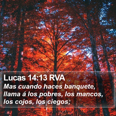 Lucas 14:13 RVA Bible Verse Image
