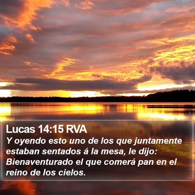 Lucas 14:15 RVA Bible Verse Image