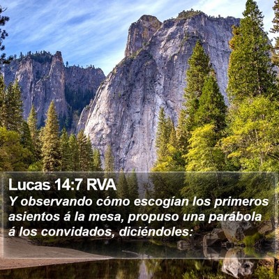 Lucas 14:7 RVA Bible Verse Image