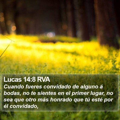 Lucas 14:8 RVA Bible Verse Image