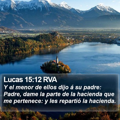 Lucas 15:12 RVA Bible Verse Image