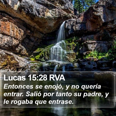 Lucas 15:28 RVA Bible Verse Image