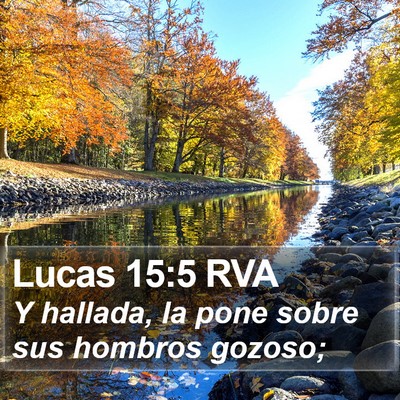 Lucas 15:5 RVA Bible Verse Image