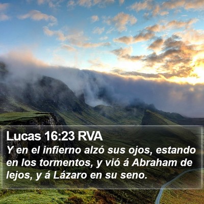 Lucas 16:23 RVA Bible Verse Image