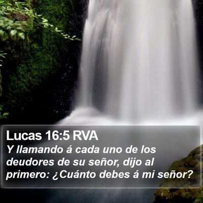 Lucas 16:5 RVA Bible Verse Image