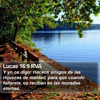 Lucas 16:9 RVA Bible Verse Image