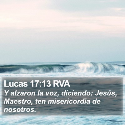 Lucas 17:13 RVA Bible Verse Image