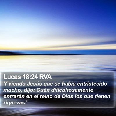 Lucas 18:24 RVA Bible Verse Image