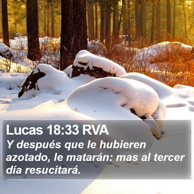 Lucas 18:33 RVA Bible Verse Image