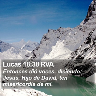 Lucas 18:38 RVA Bible Verse Image