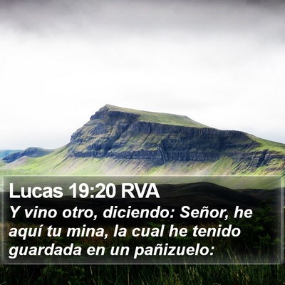 Lucas 19:20 RVA Bible Verse Image