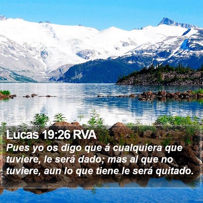 Lucas 19:26 RVA Bible Verse Image