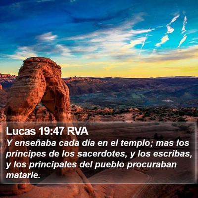 Lucas 19:47 RVA Bible Verse Image
