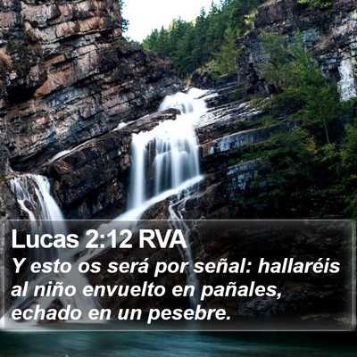 Lucas 2:12 RVA Bible Verse Image