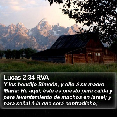 Lucas 2:34 RVA Bible Verse Image