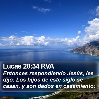 Lucas 20:34 RVA Bible Verse Image