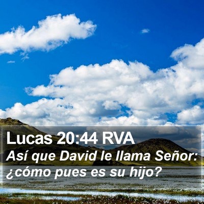 Lucas 20:44 RVA Bible Verse Image