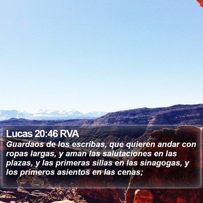 Lucas 20:46 RVA Bible Verse Image