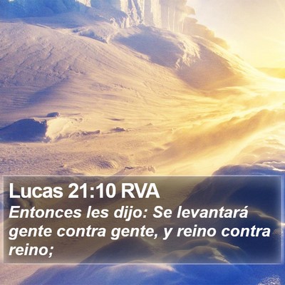 Lucas 21:10 RVA Bible Verse Image