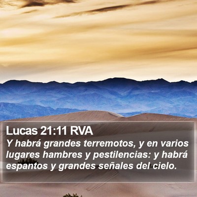 Lucas 21:11 RVA Bible Verse Image