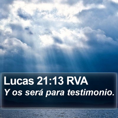 Lucas 21:13 RVA Bible Verse Image