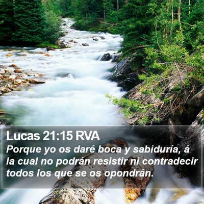 Lucas 21:15 RVA Bible Verse Image