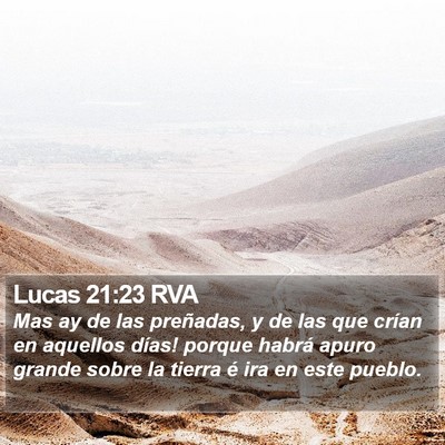 Lucas 21:23 RVA Bible Verse Image