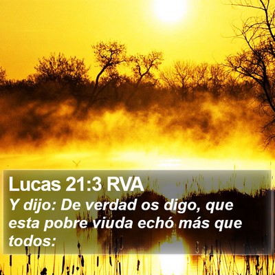 Lucas 21:3 RVA Bible Verse Image