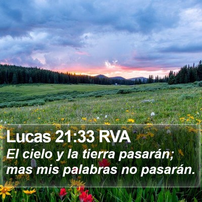 Lucas 21:33 RVA Bible Verse Image