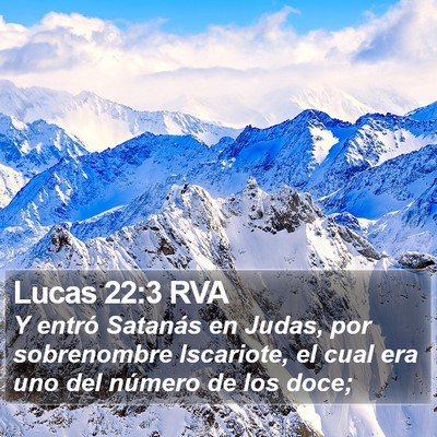 Lucas 22:3 RVA Bible Verse Image
