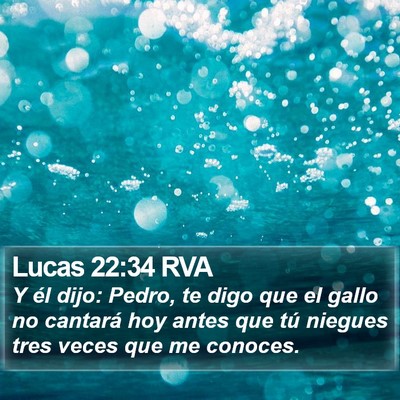 Lucas 22:34 RVA Bible Verse Image