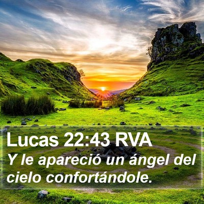 Lucas 22:43 RVA Bible Verse Image
