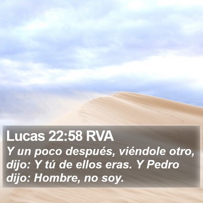 Lucas 22:58 RVA Bible Verse Image