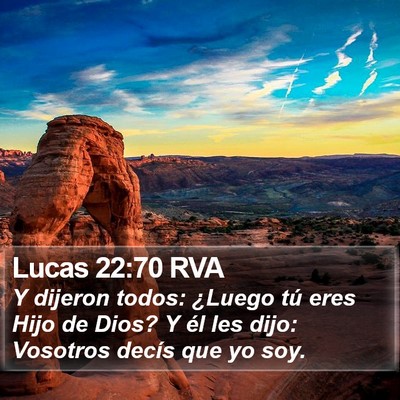 Lucas 22:70 RVA Bible Verse Image