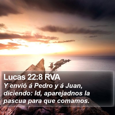 Lucas 22:8 RVA Bible Verse Image