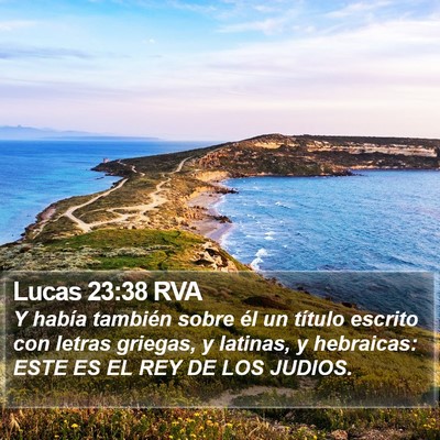 Lucas 23:38 RVA Bible Verse Image