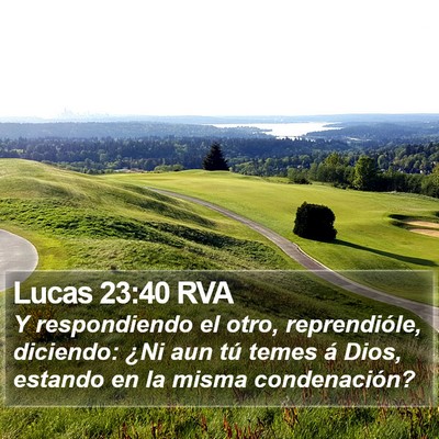 Lucas 23:40 RVA Bible Verse Image