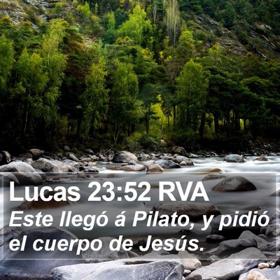 Lucas 23:52 RVA Bible Verse Image
