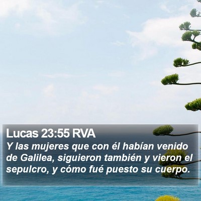 Lucas 23:55 RVA Bible Verse Image
