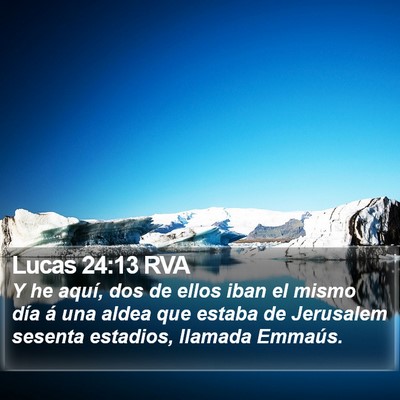 Lucas 24:13 RVA Bible Verse Image