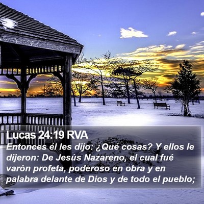 Lucas 24:19 RVA Bible Verse Image