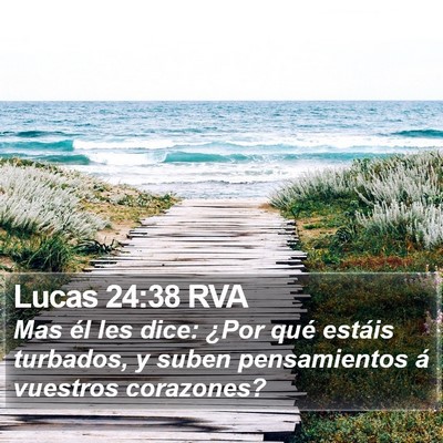 Lucas 24:38 RVA Bible Verse Image