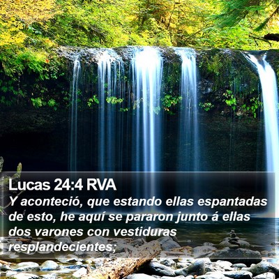 Lucas 24:4 RVA Bible Verse Image