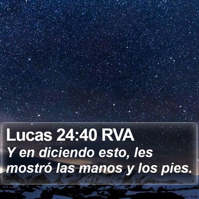 Lucas 24:40 RVA Bible Verse Image