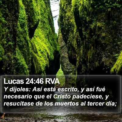 Lucas 24:46 RVA Bible Verse Image