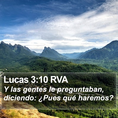 Lucas 3:10 RVA Bible Verse Image