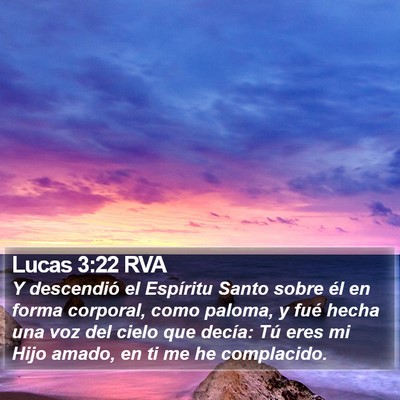 Lucas 3:22 RVA Bible Verse Image